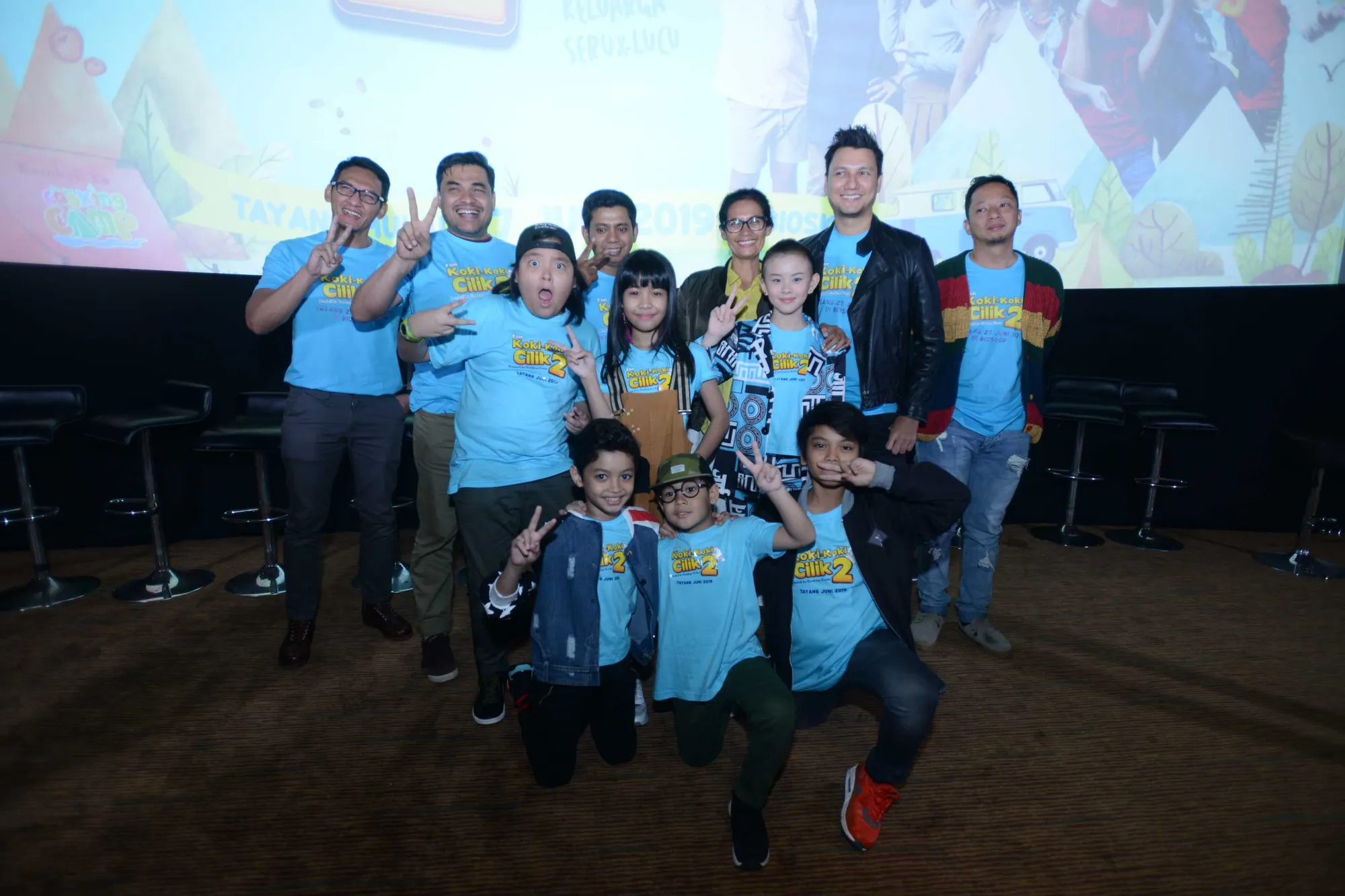 Pemain film KOKI-KOKI CILIK 2 © KapanLagi.com/Bayu Herdianto