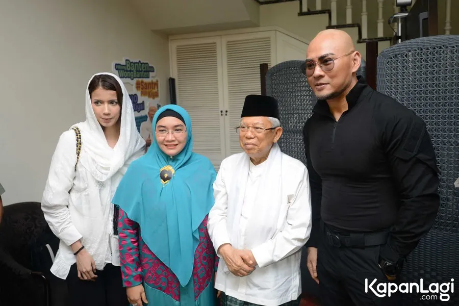 Deddy Corbuzier - Ma'ruf Amin © KapanLagi.com/Bayu Herdianto