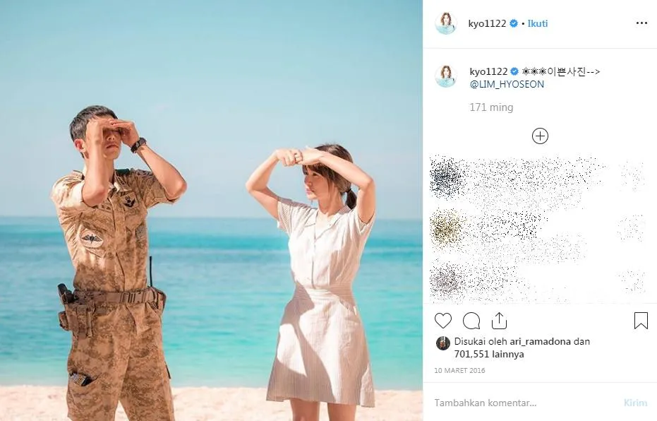 Hapus Kenangan dari DESCENDANTS OF THE SUN