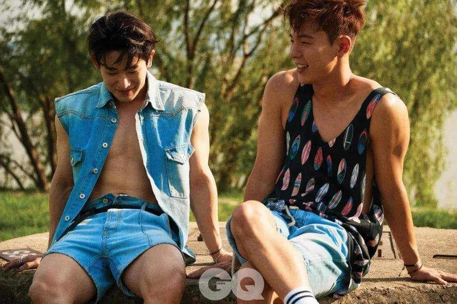 Wonho dan Shownu Monsta X