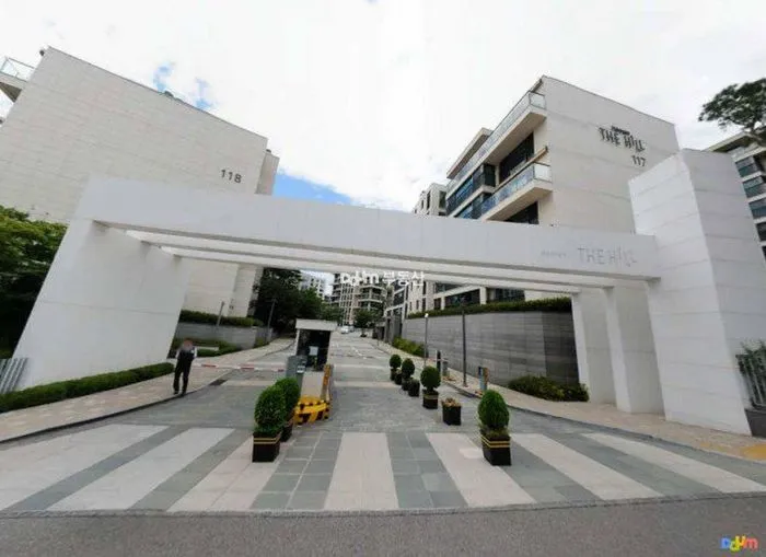 Hannam THE HILL apartemen BTS © insight.co.kr