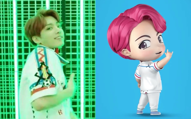 Merchandise Baru Bts Boneka Miniatur Dari Mv Idol Yang