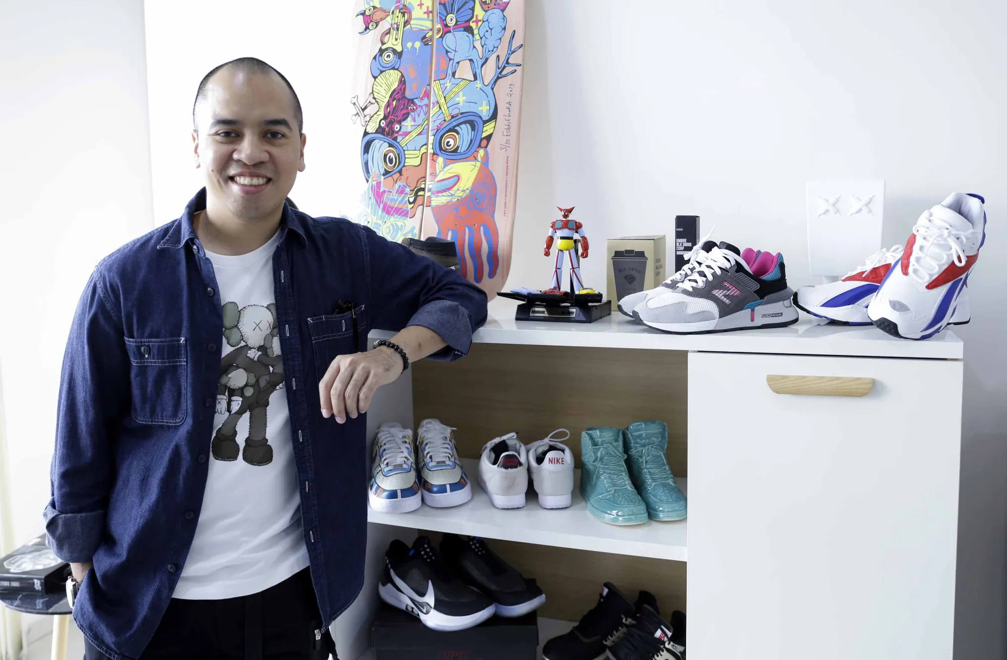 Koleksi sneakers Adityalogy © KapanLagi/Bayu Herdianto