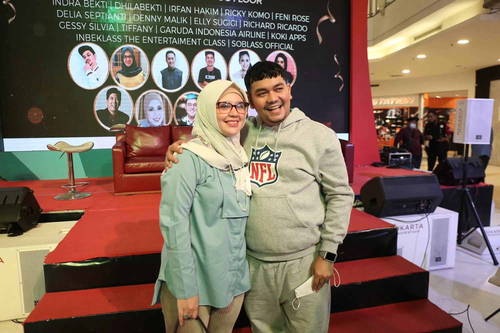 Indra Bekti dan Dilla © KapanLagi.com/Bayu Herdianto