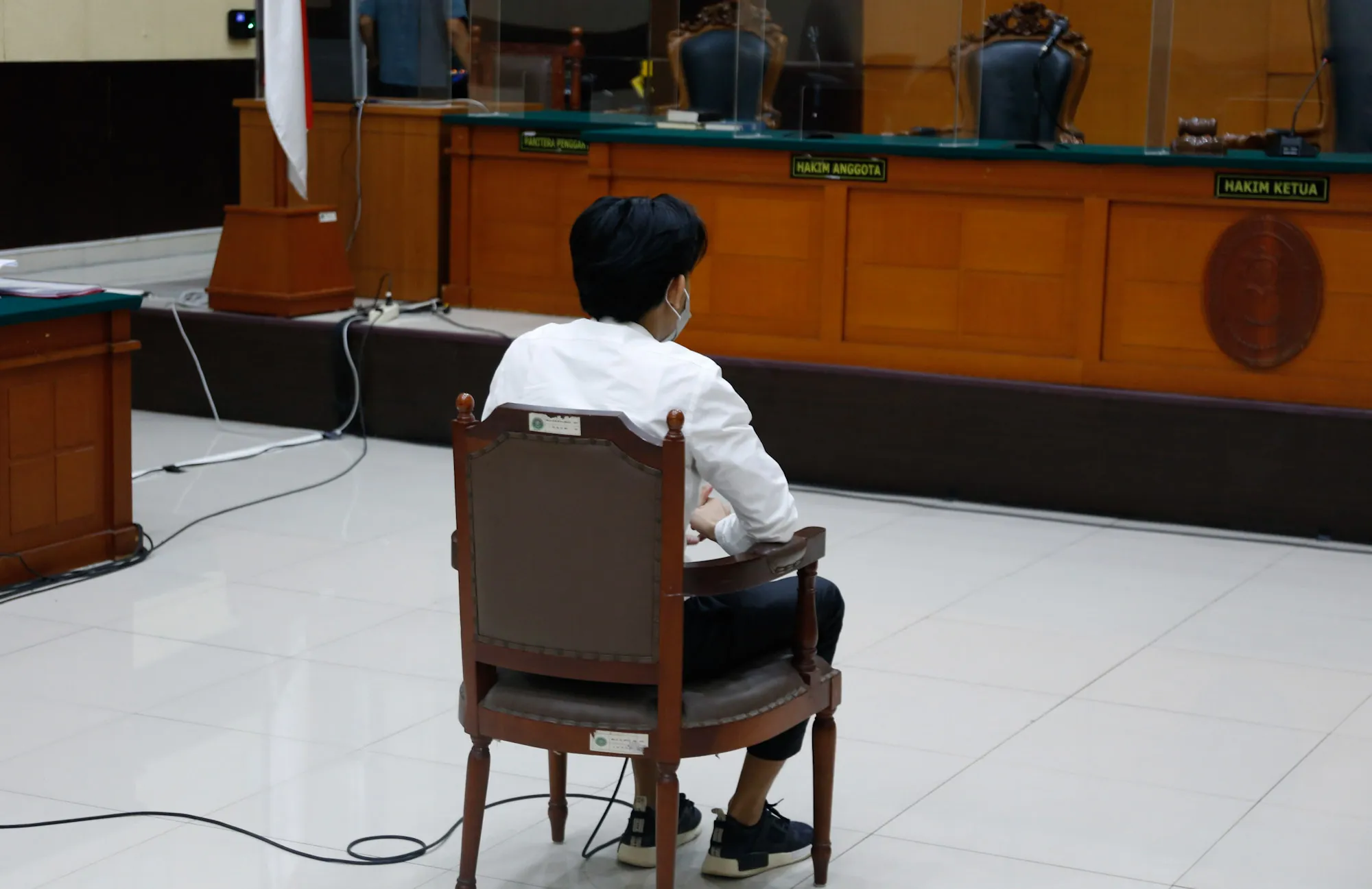 Gaga Muhammad kala sidang © KapanLagi.com/Bayu Herdianto