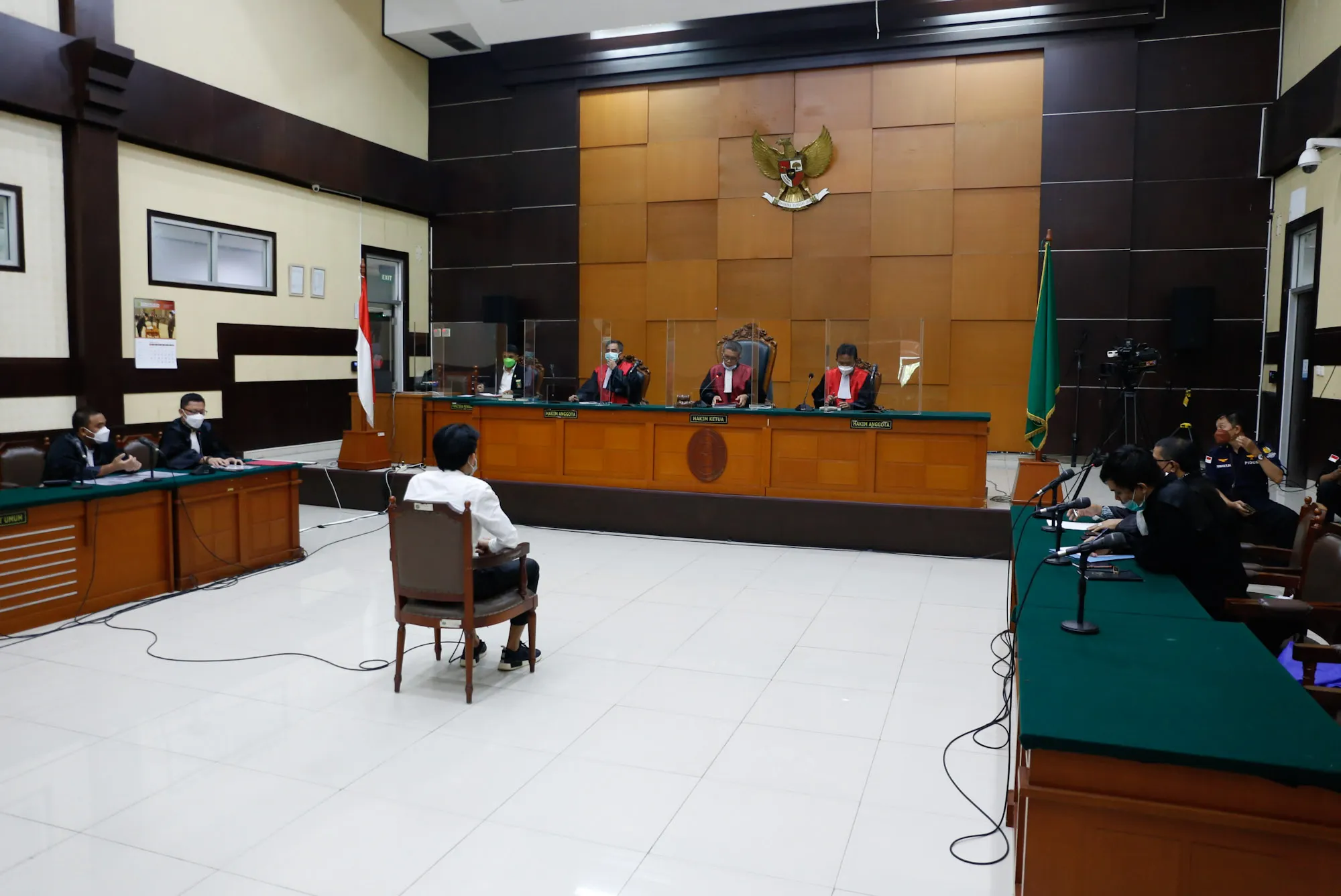 Gaga Muhammad kala sidang © KapanLagi.com/Bayu Herdianto