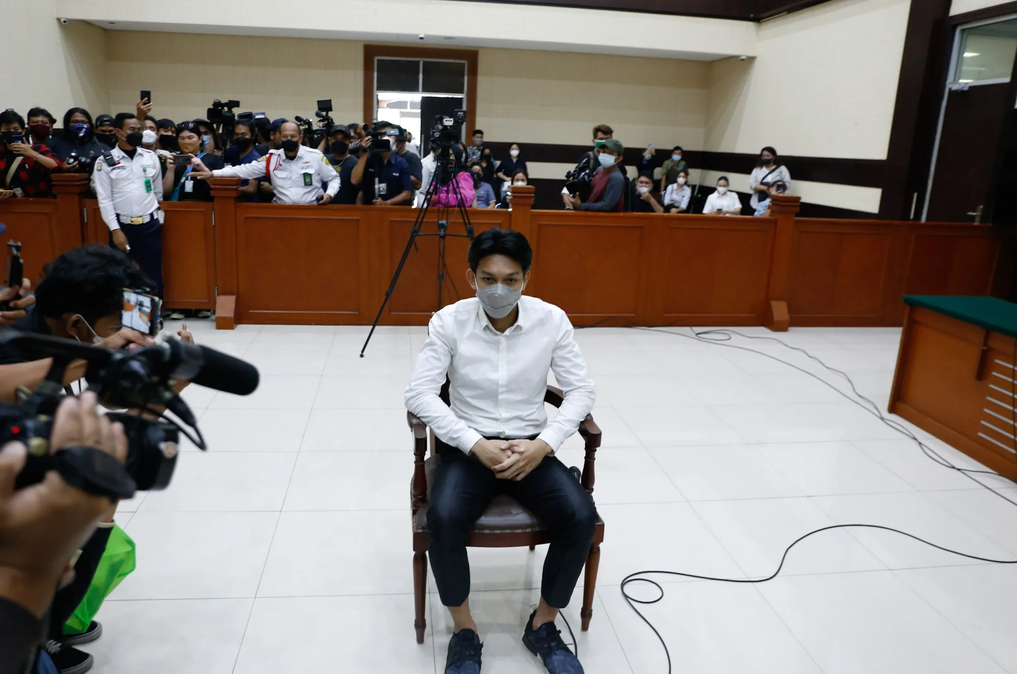 Gaga Muhammad kala sidang © KapanLagi.com/Bayu Herdianto