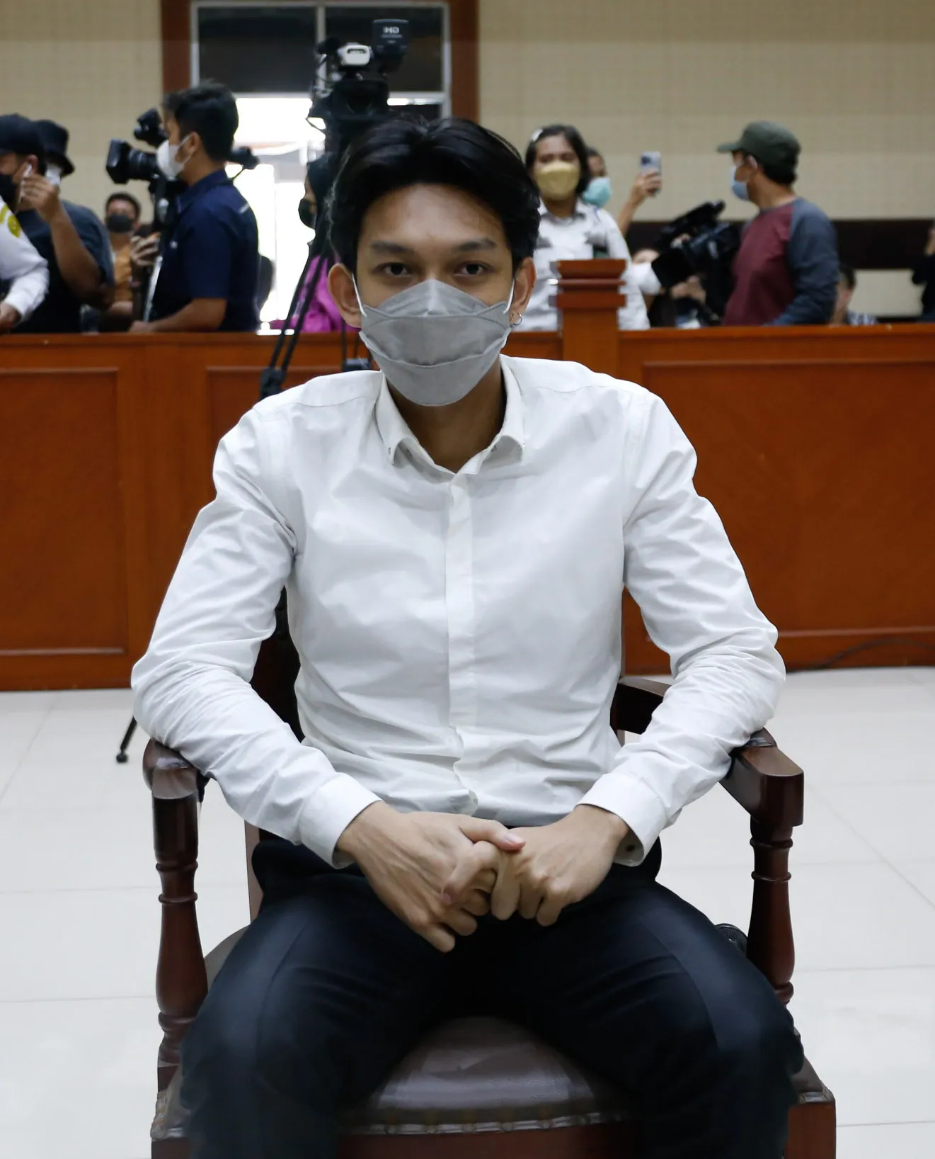 Gaga Muhammad kala sidang © KapanLagi.com/Bayu Herdianto