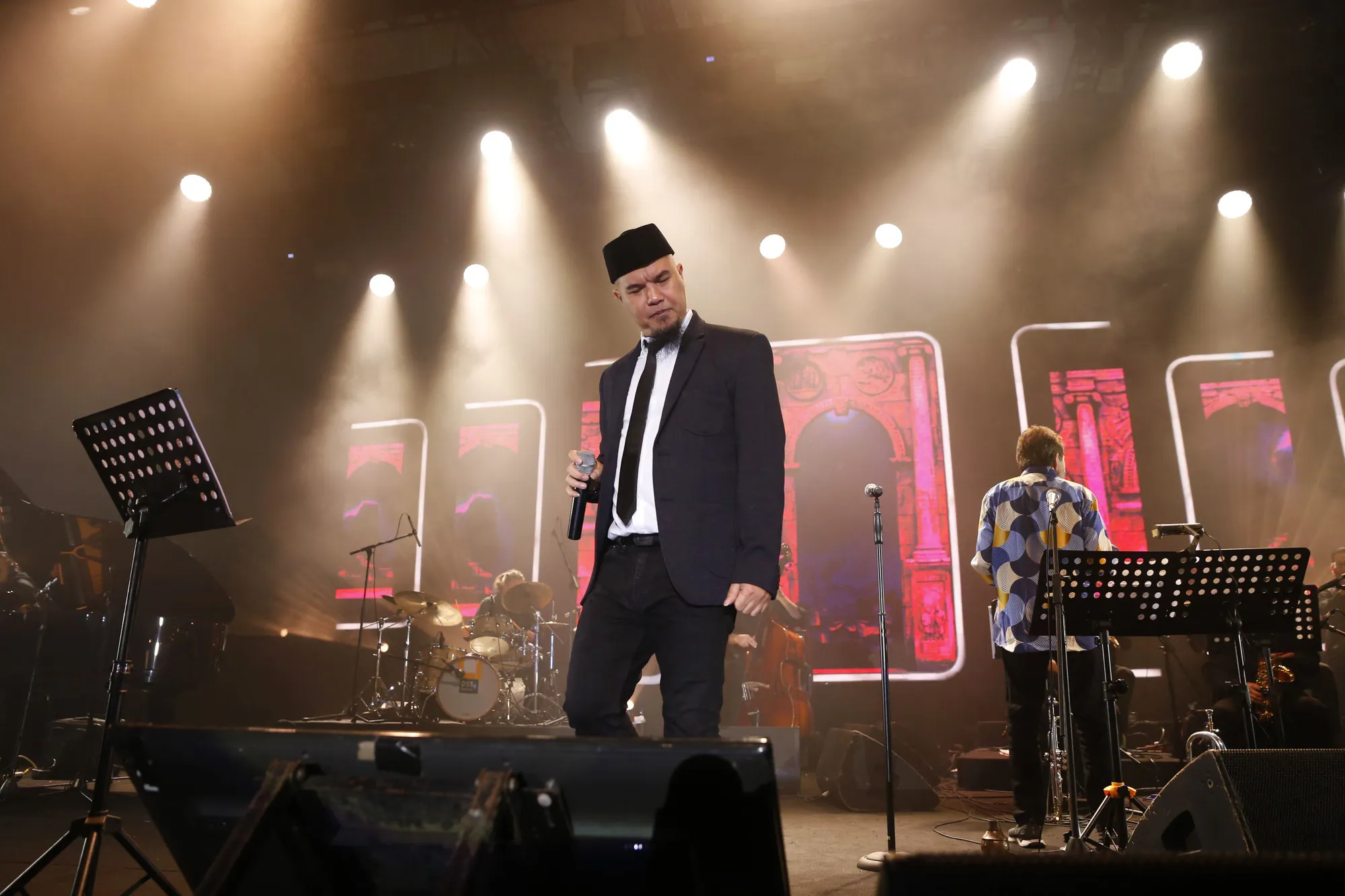 Ahmad Dhani kenalkan aplikasi Dewa 19 Karaoke / Creidt Foto: KapanLagi - Bayu Herdianto