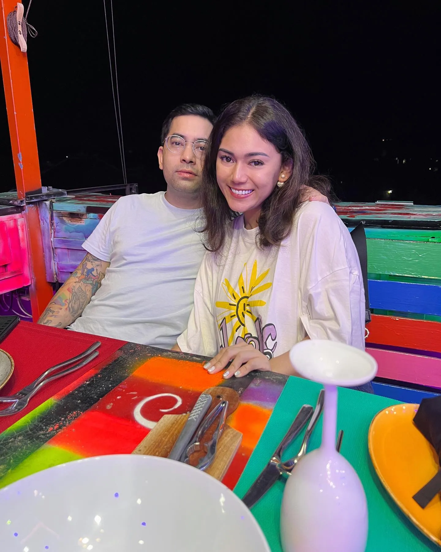 Thalita dan Ichsan © instagram/thalitalatief