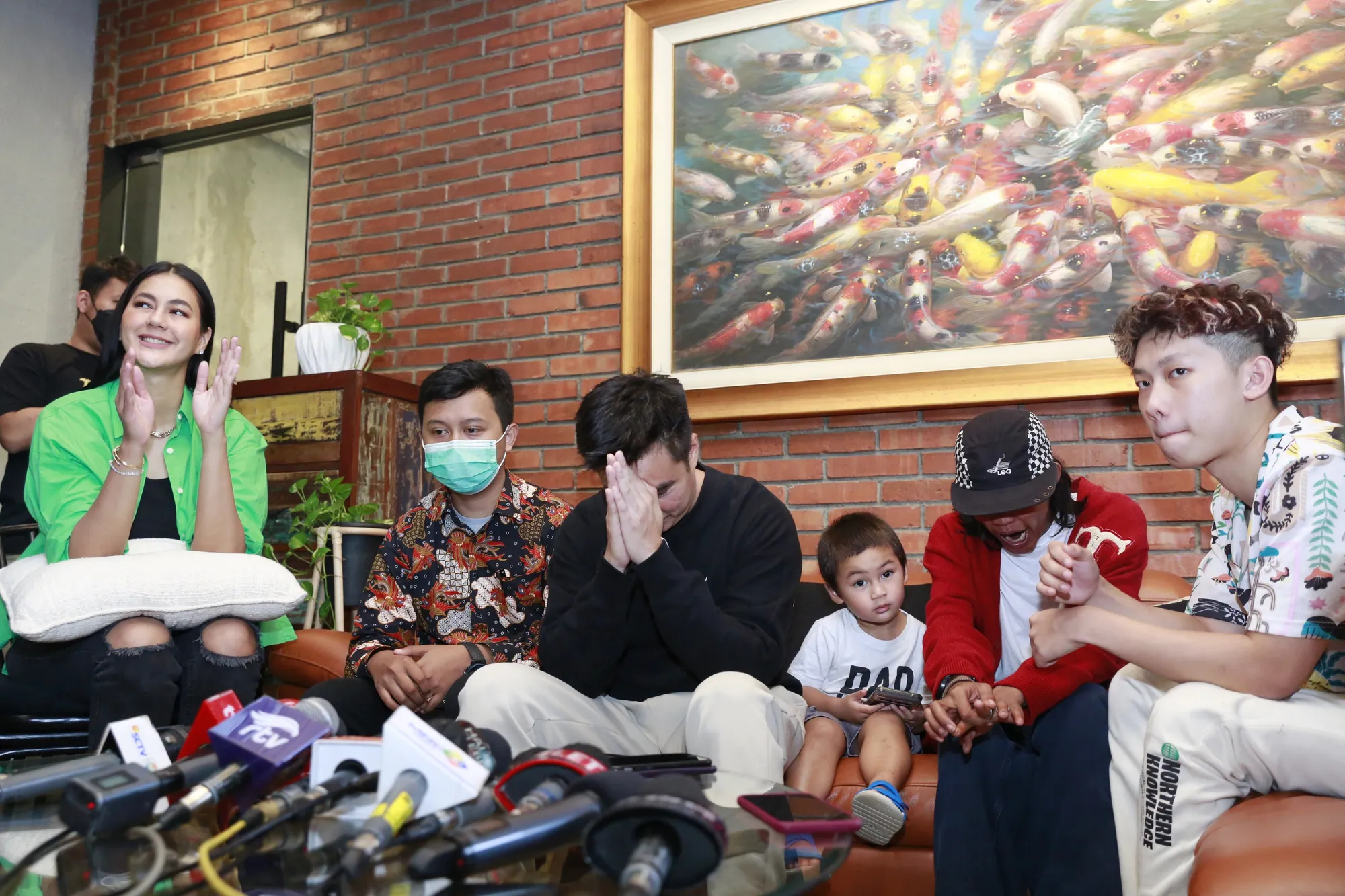 Baim Wong dan Paula © KapanLagi.com/Muhammad Akrom Sukarya