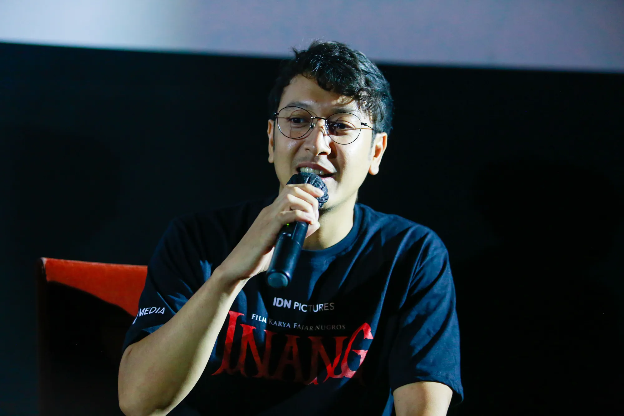 Dimas Anggara nekat main film horor. (credit: Kapanlagi.com/Muhammad Akrom Sukarya)