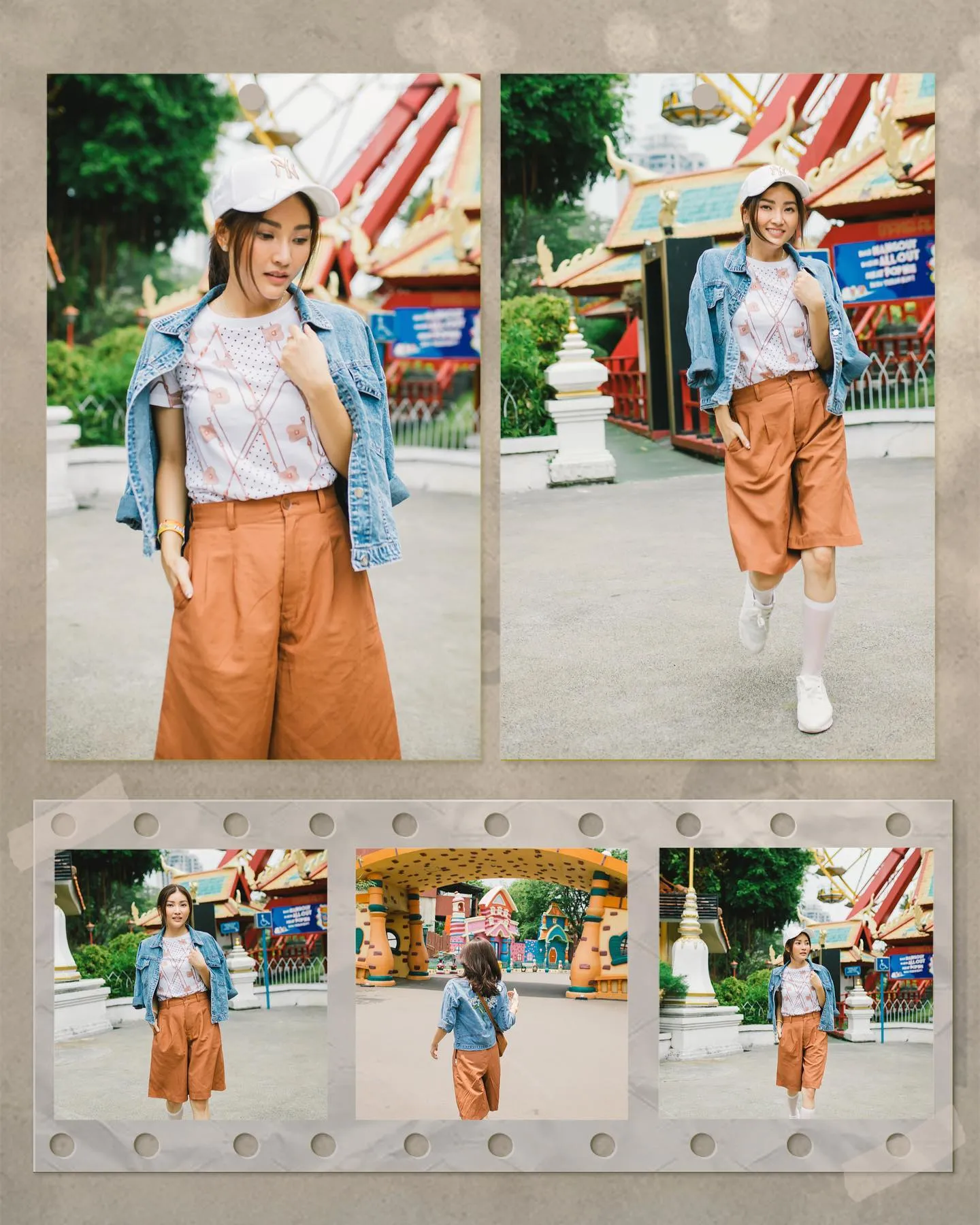 Sarwendah ajak anak-anaknya liburan ke taman hiburan. (credit: instagram.com/sarwendah29)