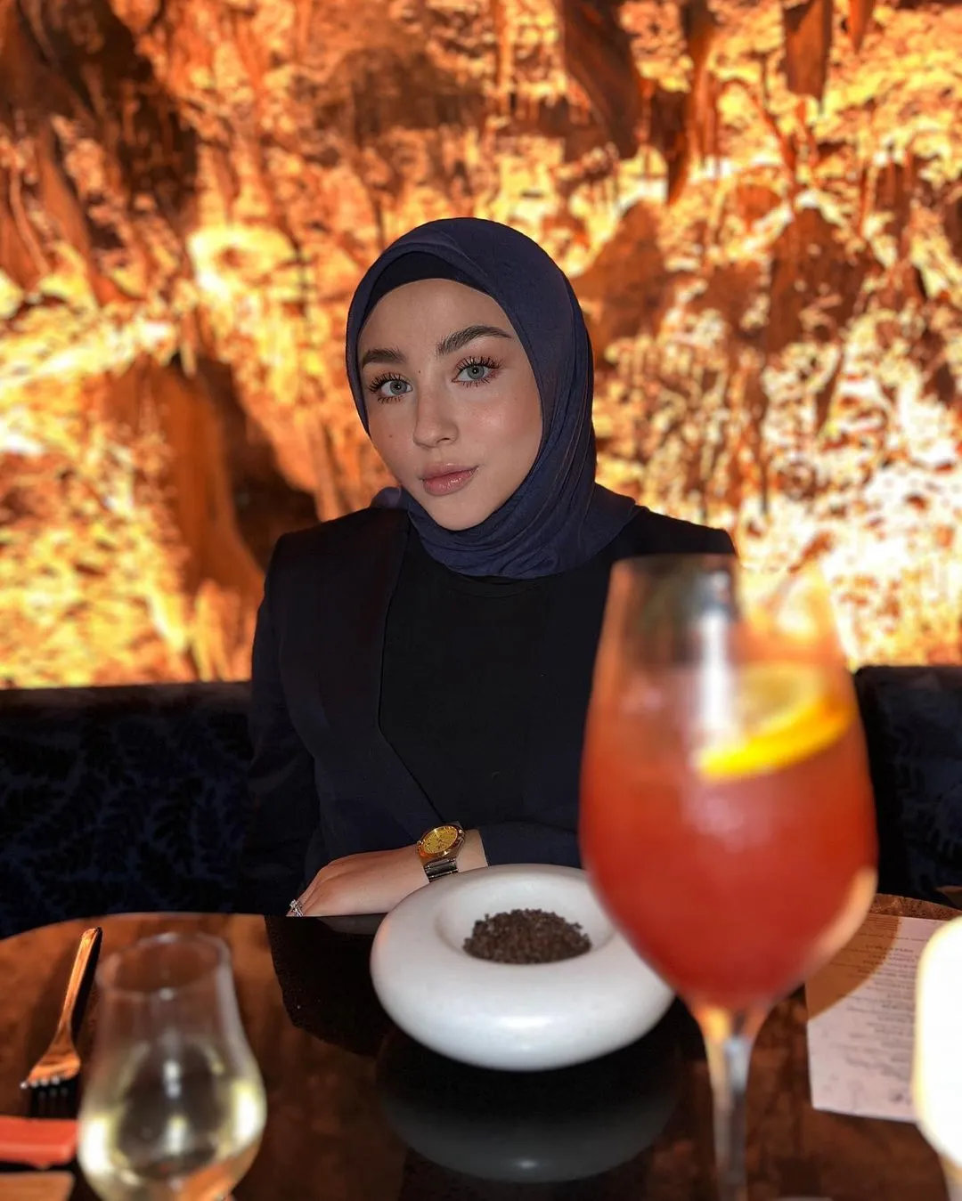 Margin Wieheerm mantab berhijab (credit: instagram.com/marginw)