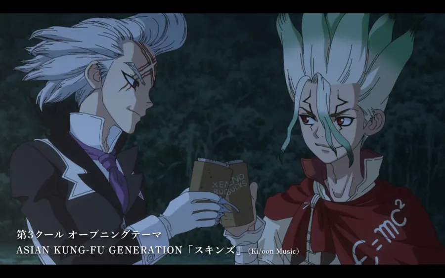 ASIAN KUNG-FU GENERATION Isi Opening Final Arc DR. STONE (credit: x.com/@STONE_anime_off)