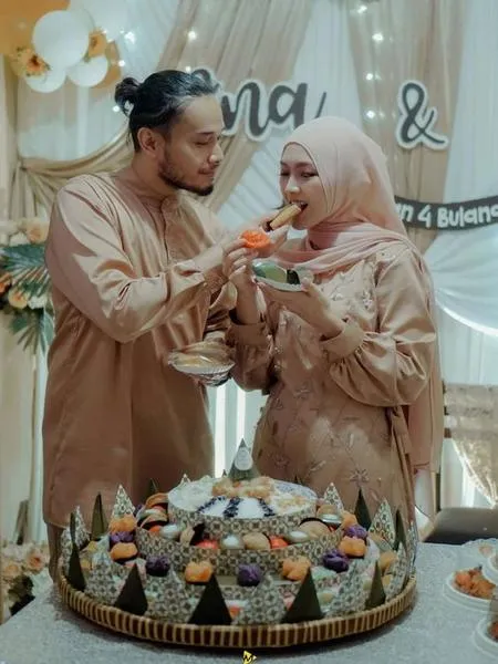 6 Potret Hidangan Tasyakuran Kehamilan Selebriti, Mulai Dari HIdangan Tradisional Hingga Modern