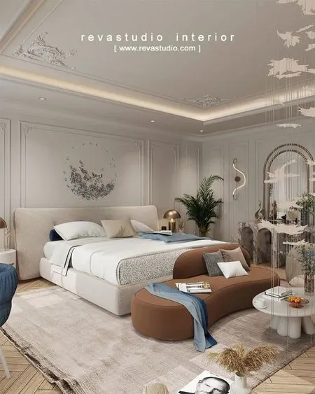 6 Potret Kamar Baru Nagita Slavina dan Raffi Ahmad, Super Mewah Bak Kamar Hotel Bintang 5 - Bernuansa Putih Khas American Modern