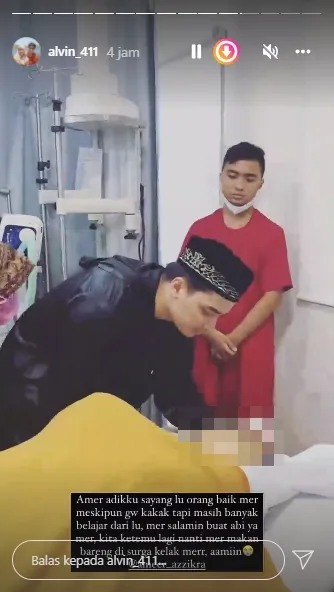 6 Potret Momen Terakhir Alvin Faiz Bersama Ameer Zikra, Berkali-Kali Cium Kening Sambil Berlinang Air Mata - Titip Salam Untuk Ayah