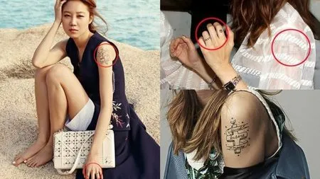 7 Aktris Top Korea yang Punya Tato di Tubuhnya, dari Gong Hyo Jin Sampai Suzy