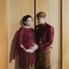 7 Potret Al Ghazali dan Alyssa Daguise di Pernikahan El Rumi - Syifa Hadju, Selalu Tampil Serasi