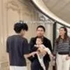 7 Potret Ameena, Azura, dan Baby Arash Kumpul di Rumah Gen Halilintar, Tingkahnya Bikin Gemas