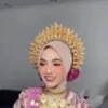 7 Potret Detail Penampilan Akad Nikah Feby Putri, Cantik Manglingi Pakai Adat Bugis