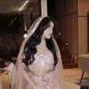 7 Potret Fuji dalam Balutan Lehenga Bernuansa Pink, Cantik dan Cute Abis