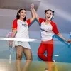 7 Potret Luna Maya Setim dengan Cinta Laura, Tanding Bulutangkis Lawan Hesti - ATT
