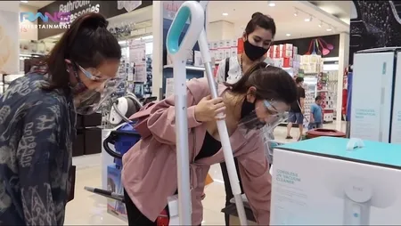 7 Potret Nagita Slavina Pergi Ke Mall Pertama Kali Setelah