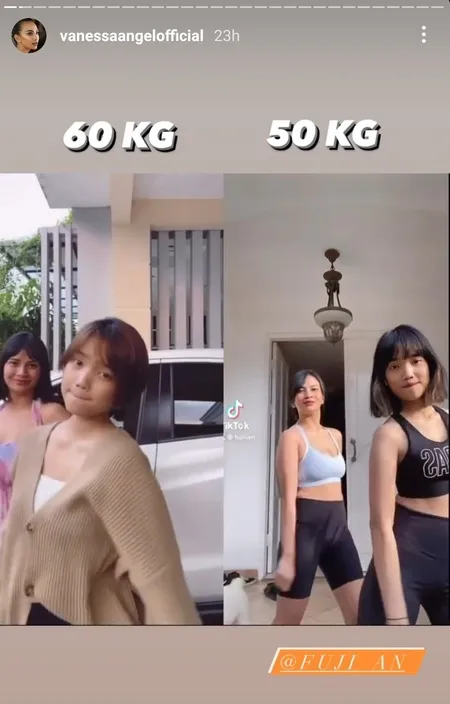 7 Potret Perbedaan Vanessa Angel dengan Berat Badan 60 Kg Vs 50 Kg, Tetap Cantik dan Terlihat Awet Muda - Kini Semakin Langsing