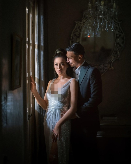 7 Potret Prewedding Jessica Iskandar dan Vincent Verhaag yang Elegan Bak Film Jadul Hollywood, Sensual Abis Sempat Berbagi Ciuman
