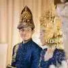 8 Potret Akad Nikah Elegan Teuku Rassya dan Cleantha Islan Usung Adat Aceh