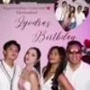 8 Potret Artis Hadiri Pesta Ulang Tahun Lyodra ke-22, Ada Vidi Aldiano - Jebolan Indonesian Idol Reunian