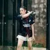 8 Potret Cantik Davina Karamoy Main Padel & Tenis, Enerjik Juga Fashionable