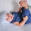 8 Potret Francesco Liam Anak Louise Anastasya, Bayi Ganteng Berdarah Italia - Matanya Bulat dan Lebar