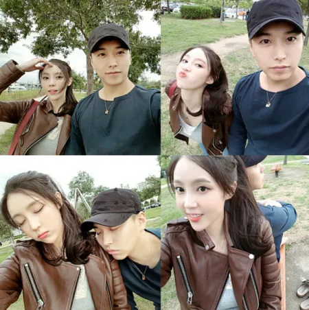8 Potret Member Super Junior Bersama Pasangan, Ryeowook dan Ari eks TAHITI Serasa Dunia Milik Berdua