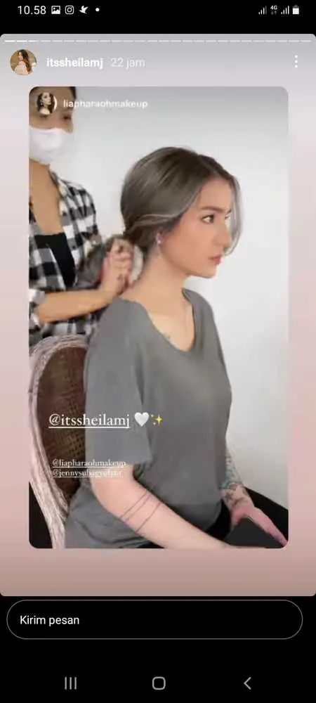8 Potret Sheila Marcia dengan Rambut Baru yang Dicurly dan Diwarna, Makin Cantik dan Elegan - Banjir Pujian Netizen