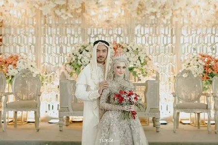 9 FOTO Resepsi Pernikahan Reza Zakarya DA dan Valda, Dari Perkenalan Singkat Berujung ke Pelaminan