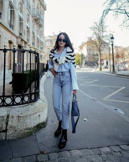 9 Gaya OOTD Alyssa Daguise di Paris, Fashion Modis - Selalu Pakai Barang Branded