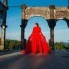 9 Pemotretan Terbaru Ashanty yang Bak Wonderwoman, Pakai Busana Merah Merona Nan Futuristik dan Rambut Bersusun Jadi Sorotan - Netizen: Apa Nggak Berat?