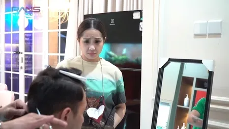 9 Potret Gaya Rambut Pendek Nagita Slavina yang Dipuji Netizen Mirip ABG, Panggil Salon Langganan dan Potong di Rumah
