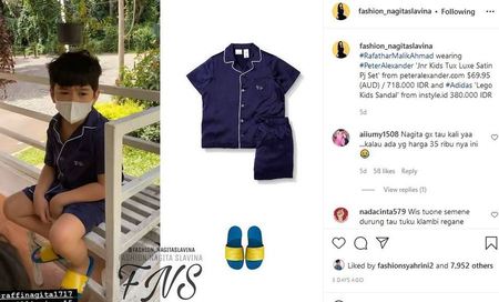 9 Potret Harga Fashion Rafathar yang Kini Jadi Kakak Baby Rayyanza, Sendal Gucci Seharga HP - Kaosnya Setara Biaya Bayar Kontrakan