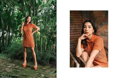 9 Potret Jennifer Bachdim Tampil Fierce dan Elegan Dalam Pemotretan Terbaru, Gemasnya Baby Kiyoji Langsung Bikin Salah Fokus