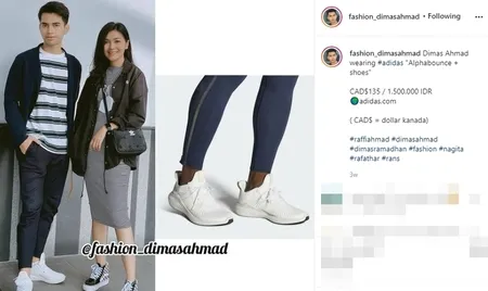 9 Potret Koleksi Sepatu Mahal Dimas Ahmad yang Jadi Sorotan, Ada yang Seharga Motor - Stylish Banget Mirip Raffi Ahmad