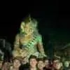 Aksi Antonio Blanco Jr Saat Arak Ogoh-Ogoh Sambut Hari Nyepi 2026