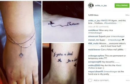 Avika Gor Bintang Anandhi Cilik Yang Kini Cantik Suka Tato Kapanlagi Com