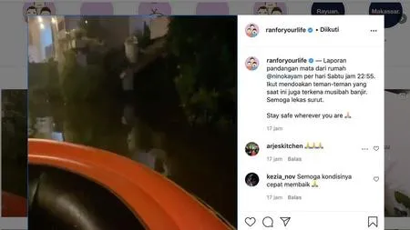 Banjir Jakarta, 6 Rumah Selebriti Ini Ikut Terendam, Ada yang Sampai Sebadan
