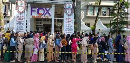 Beginilah Serunya Audisi LIDA 2020 Pekan 10 di Bandung - Medan, Antrian Panjang