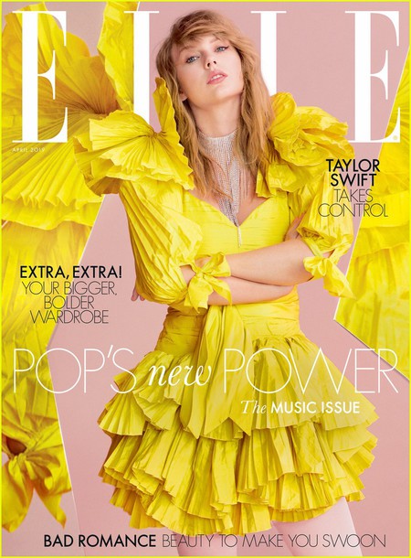 Berpose di Elle, Taylor Swift Ngaku Abadikan Kisahnya Lewat Lagu