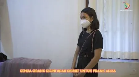 Bingung dan Tak Menyangka, Yuk Intip Skenario Prank Buat Aulia dalam 9 Foto Berikut